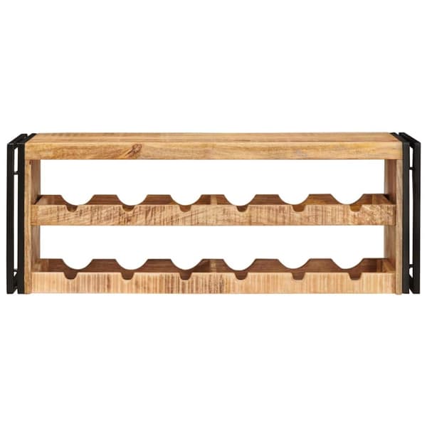 Vinställ Brun 100 x 45 x 33 cm Solid Grov Mangoträ