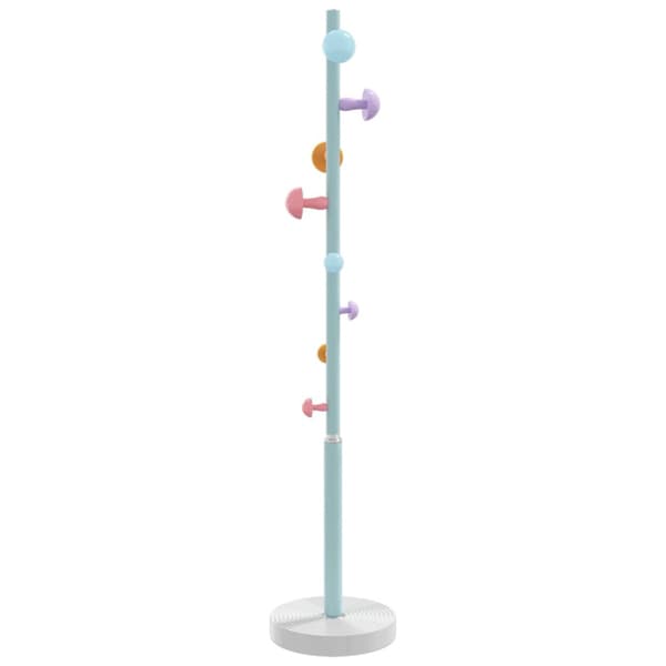Klädhängare blå 172 cm pulverlackerat järn