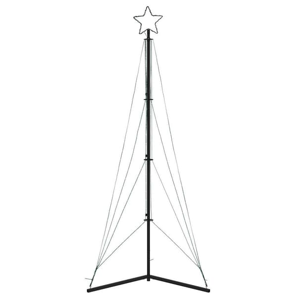 LED julgran 483 LED varmvit 240 cm