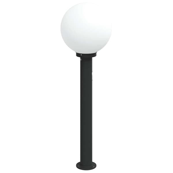 Pollare med sensor 80 cm svart IP44
