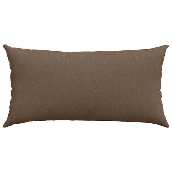 Sofakuddar 2 pcs Brun 80 x 40 cm tyg