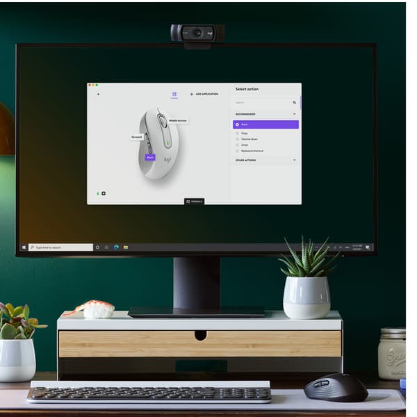 Logitech Signature M650 datormöss högerhand Trådlös RF + Bluetooth Optisk 2000 DPI