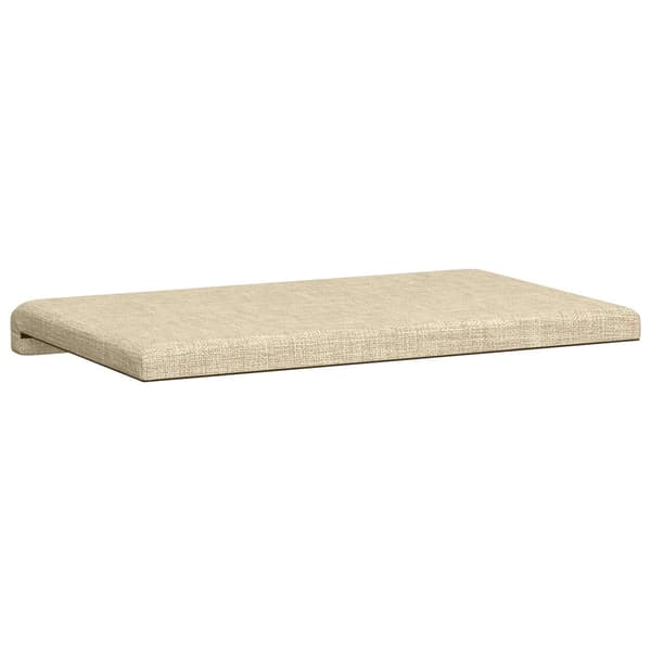 Bänk kudde Tyg Gräddvit Djup 35 cm