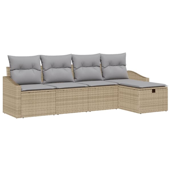 Soffset med kudde 6 pcs konstrotting