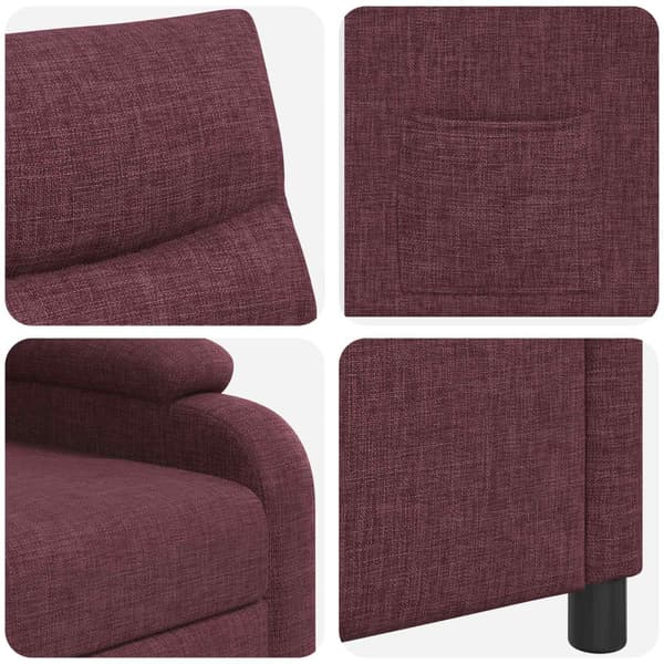 Recliner Lila Tyg