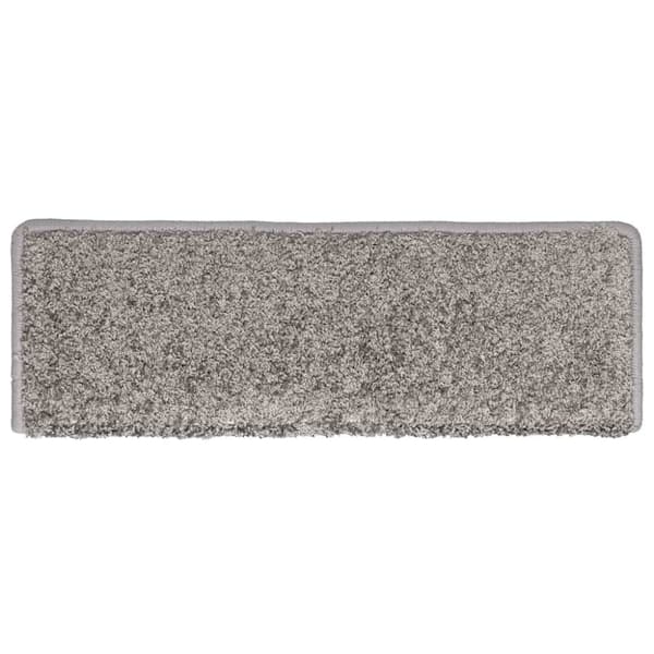 Trappmattor 30 st 65x21x4 cm grå rektangulär kant