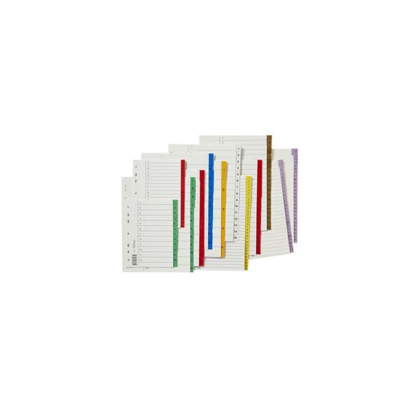 Register plastflik 1-52 lila 5/fp