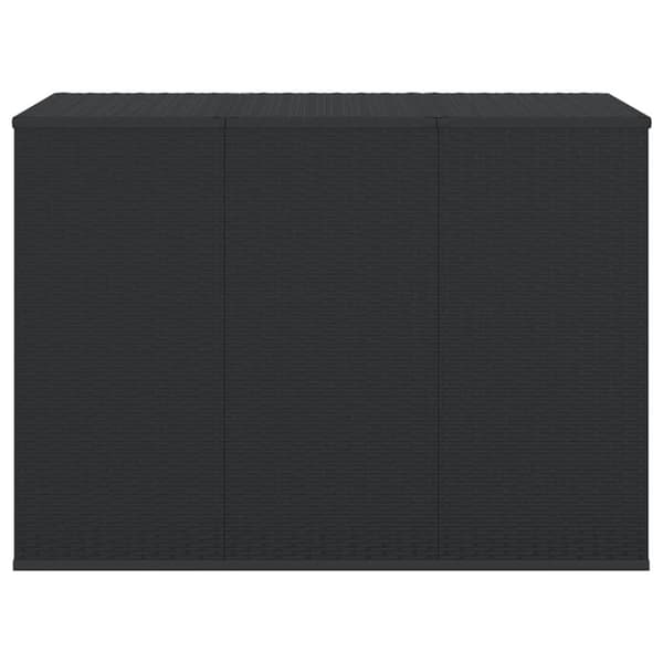 Dynbox PE-rotting 145x100x103 cm svart