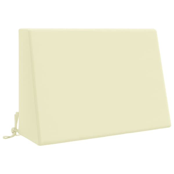 Ryggkudde SOEST 100% Polyester Gräddvit 60 x 20 x 40 cm