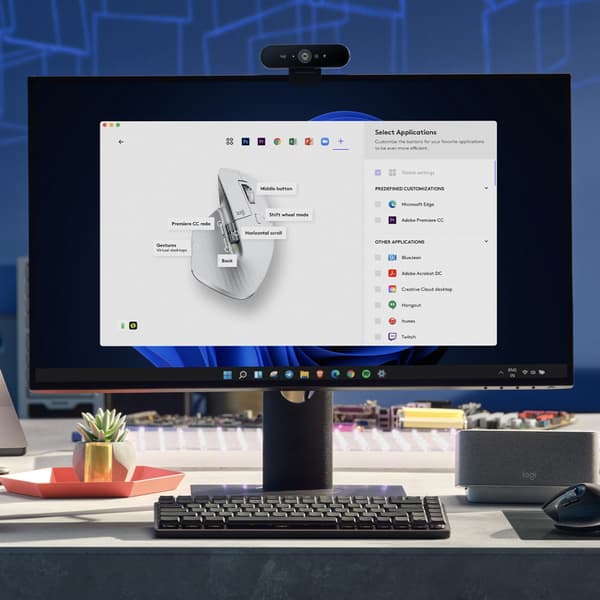 Logitech MX Master 3S datormöss högerhand Trådlös RF + Bluetooth laser 8000 DPI