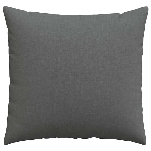 Sofakuddar 2 pcs Mörkgrå 50 x 50 cm tyg