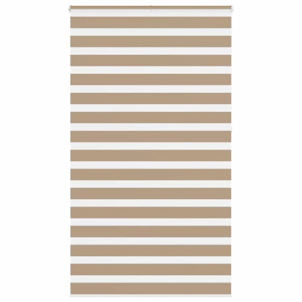 Rullgardin zebra 130x230 cm tyg bredd 125,9 cm polyester