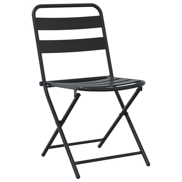 Trädgårds Bistro Set 3 pcs Antracit Stål
