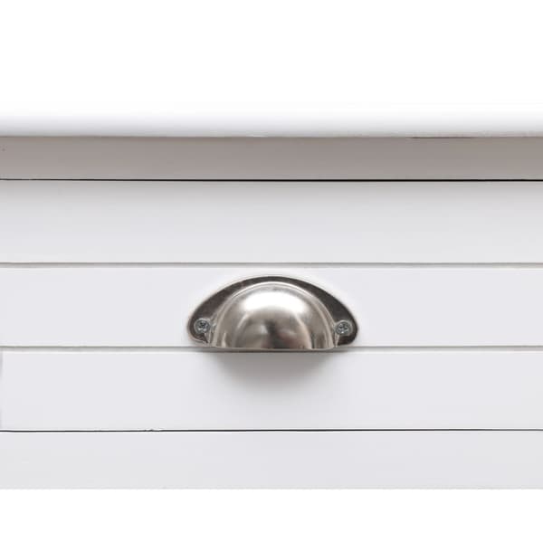 Skrivbord vit 110x45x76 cm trä