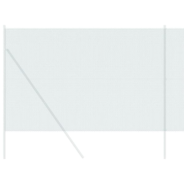 Hexagonstängsel Grön 1,5 x 10 m PVC