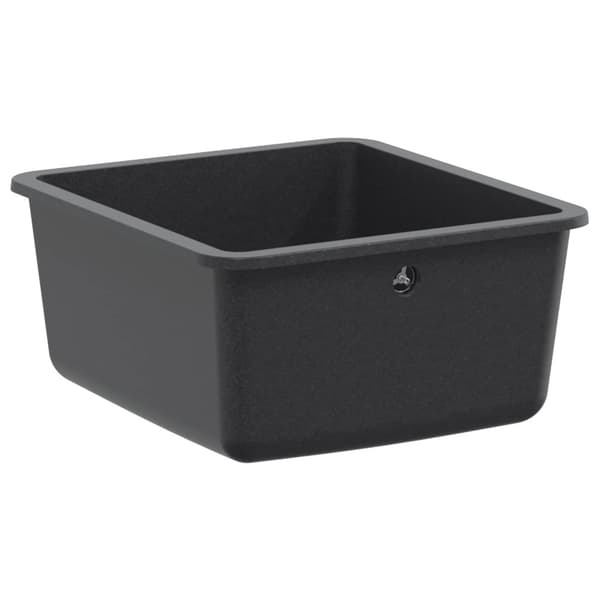 Enkel diskho Granit 42 x 46 x 31 cm Grafit