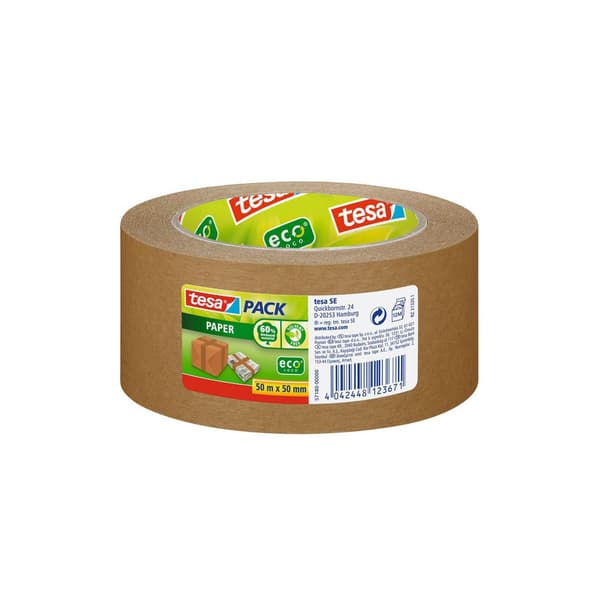 Packtejp TESA papper 57180 50mmx50m