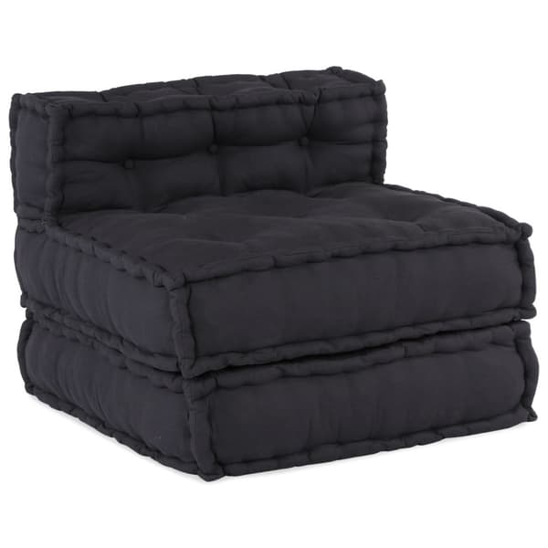 Modulsofa enhet 4 pcs Antracit Tyg