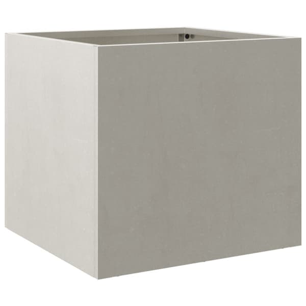 Odlingslåda silver 32x30x29 cm rostfritt stål