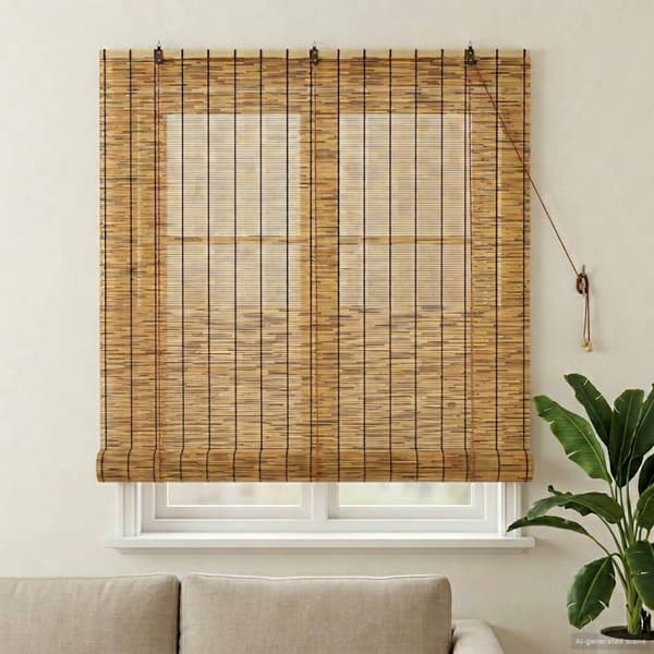 Rullgardin Brun 140 x 160 cm Vass