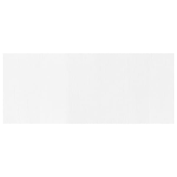 Rumsavdelare vit bredd 400 cm höjd 165 cm bambu