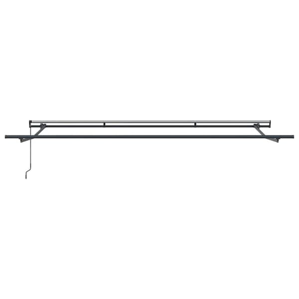 Utfällbar markis Flerfärgsdesign 450 × 350 cm