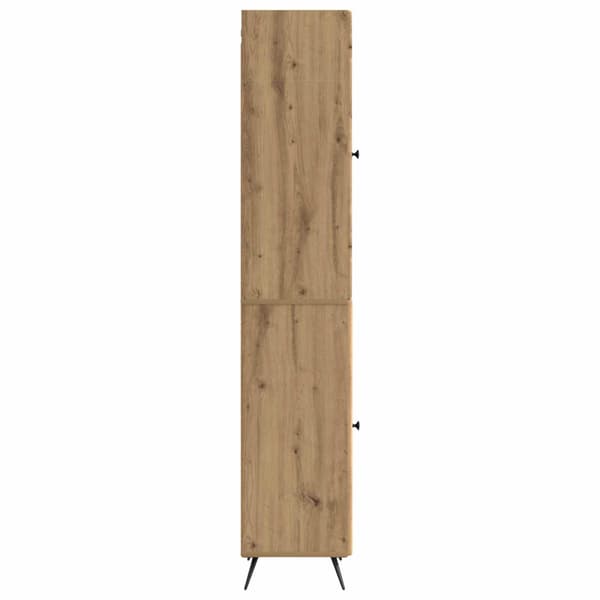 Skåpset 2 pcs Konstruerat trä