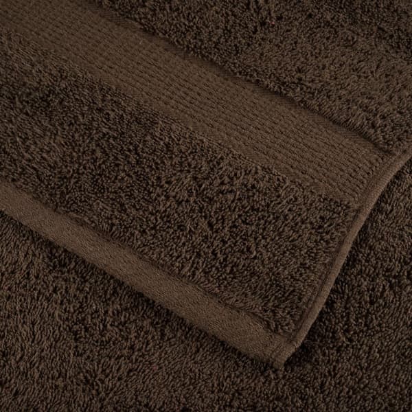 Premium handdukar SOLUND 2 st brun 100x200cm 600gsm