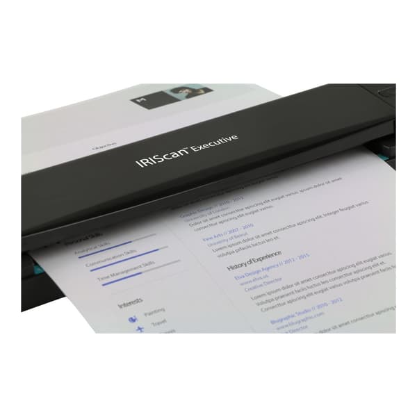 IRIS IRIScan Executive 4 - arkmatad skanner - bärbar - USB 2.0