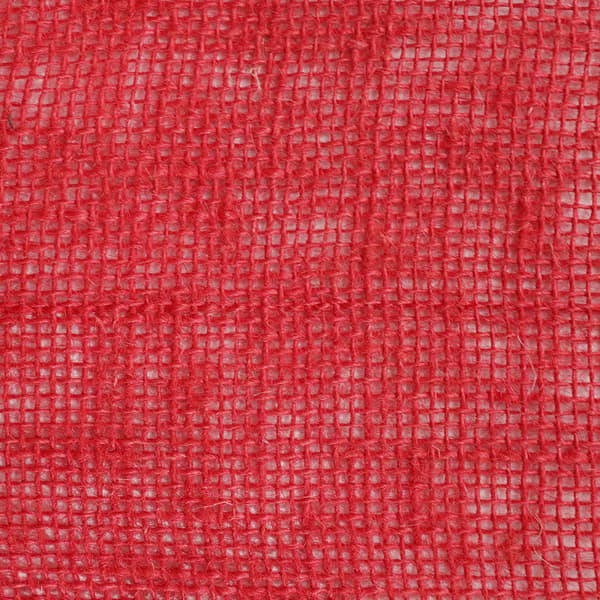 Juterrulle 50 x 5000 cm Röd