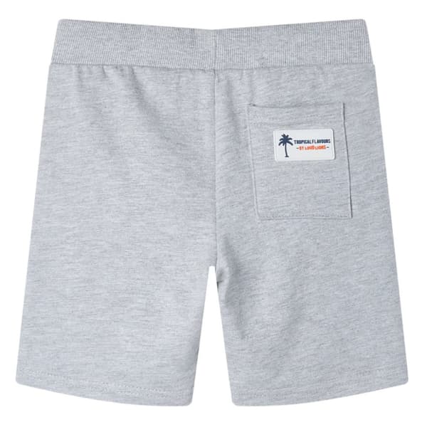 Barnshorts med snöre grå 104
