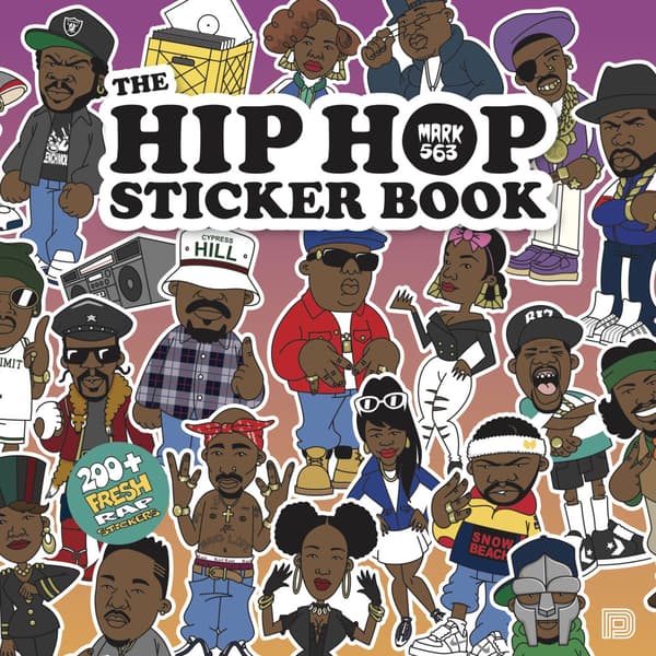 The Hip Hop Sticker Book (häftad, eng)