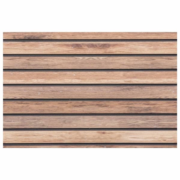 Väggpaneler 10 pcs Ljusbrun 100 x 50 cm EPS Skum
