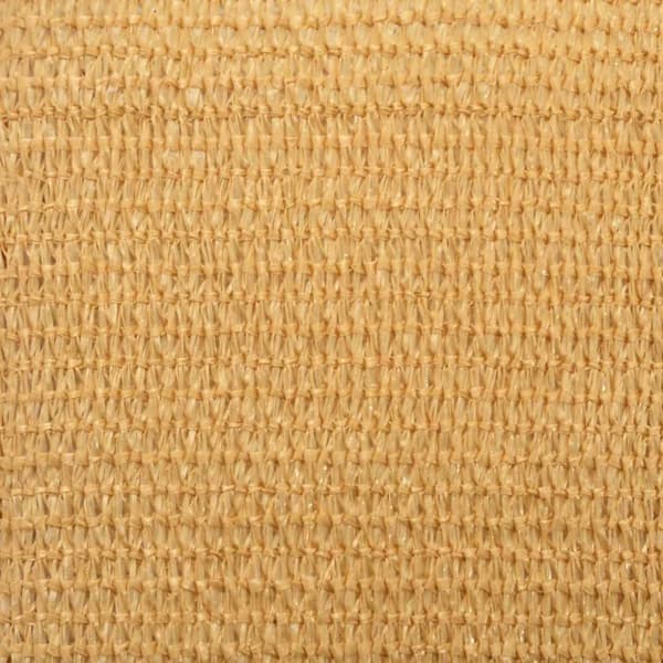 Solsegel 160 g/m² triangulär sand 5x5x5 m HDPE