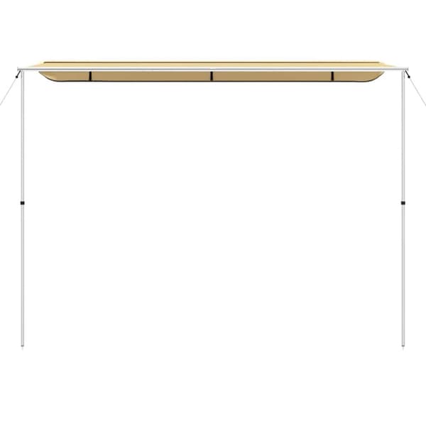 Husvagnsmarkis 4x2,5x2,15 m beige