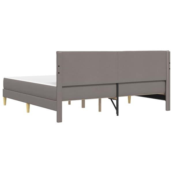 Sängram Taupe 180 x 200 cm Polyester