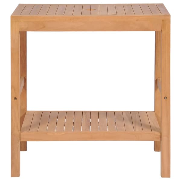 Badrumsunderskåp massiv teak 74x45x75 cm