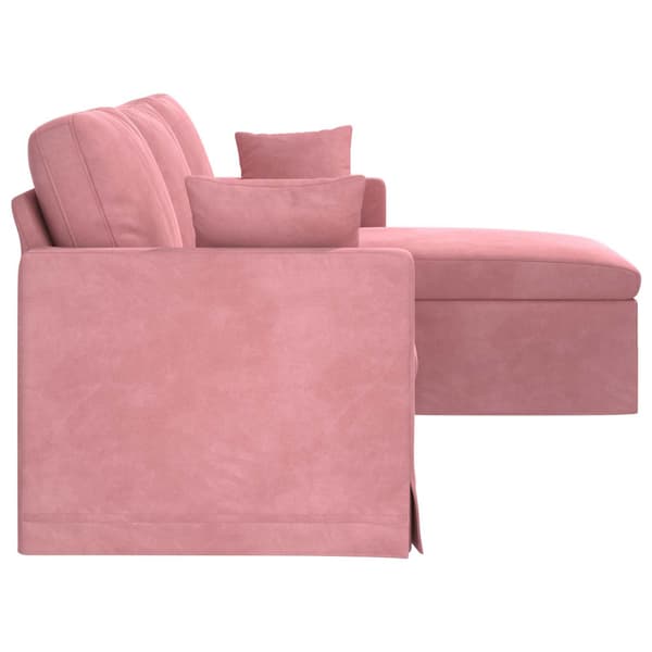 Soffa Rosa 228 x 134 x 80 cm Sammet