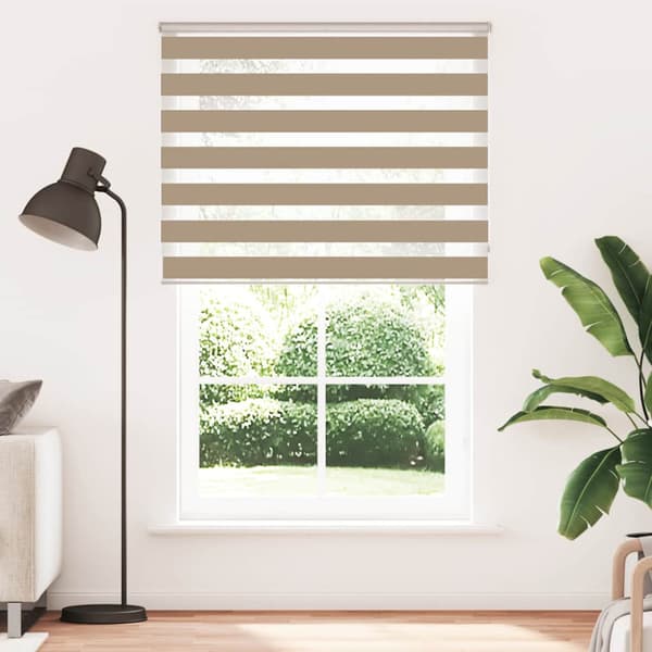 Rullgardin zebra 145x200 cm tyg bredd 140,9 cm polyester