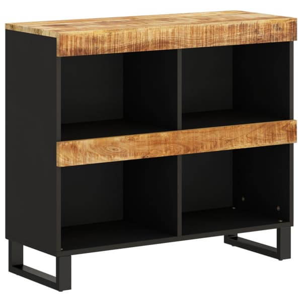 Sidoskåp 85x33x75 cm massivt mangoträ
