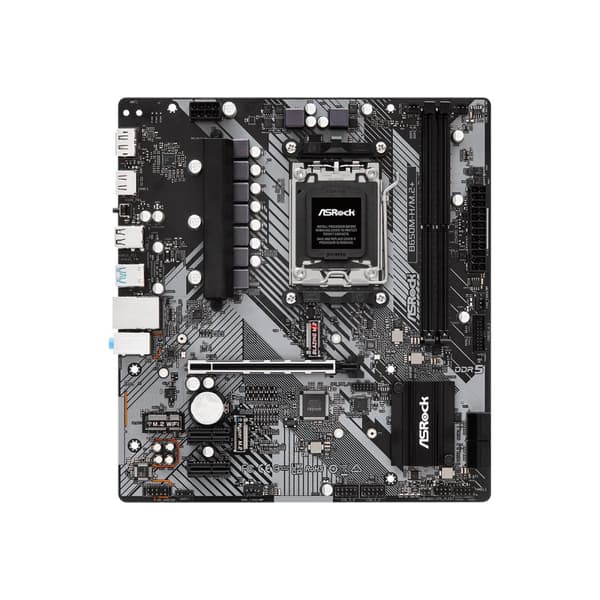 ASRock B650M-H/M.2+ - moderkort - micro ATX - Socket AM5 - AMD B650