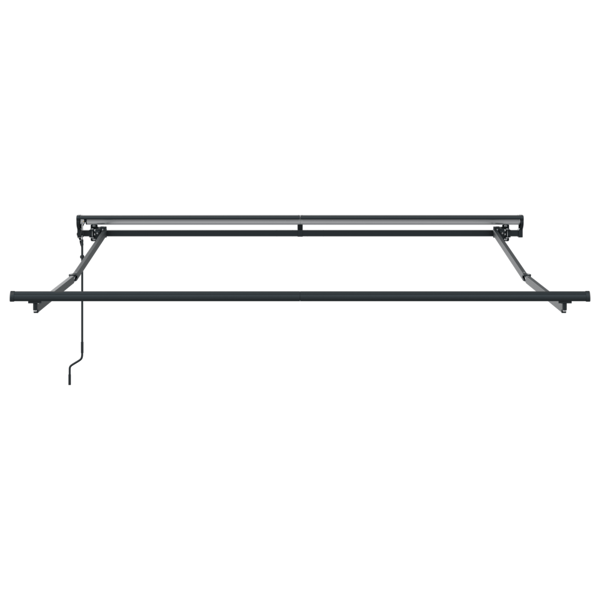 Utfällbar markis Blå och Vit 300 x 250 cm