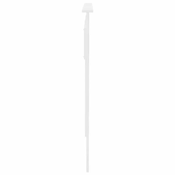 Huvudgavel Vit 100 cm Konstruerat trä