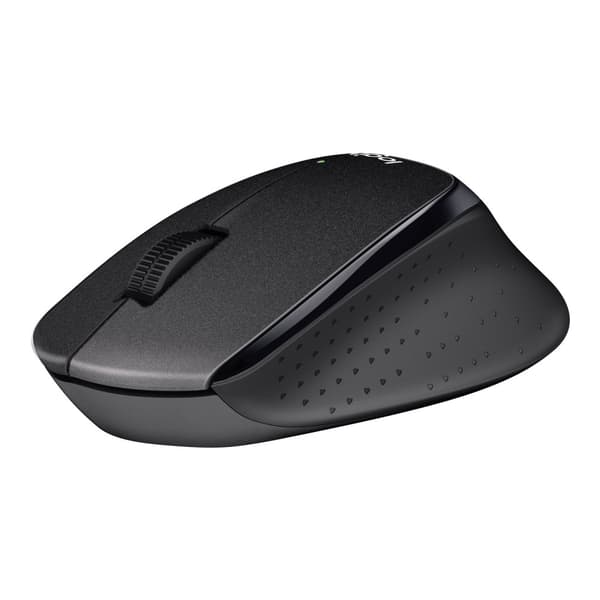 Logitech M330 SILENT PLUS - mus - 2.4 GHz - svart