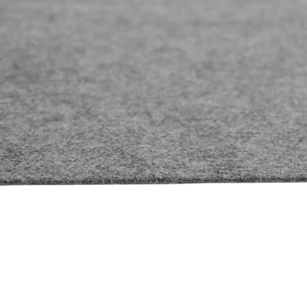 Bottenmatta ljusgrå 420x220 cm polyester geotextil