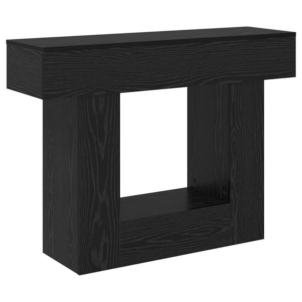 Svart Ek 101 x 30 x 74 cm