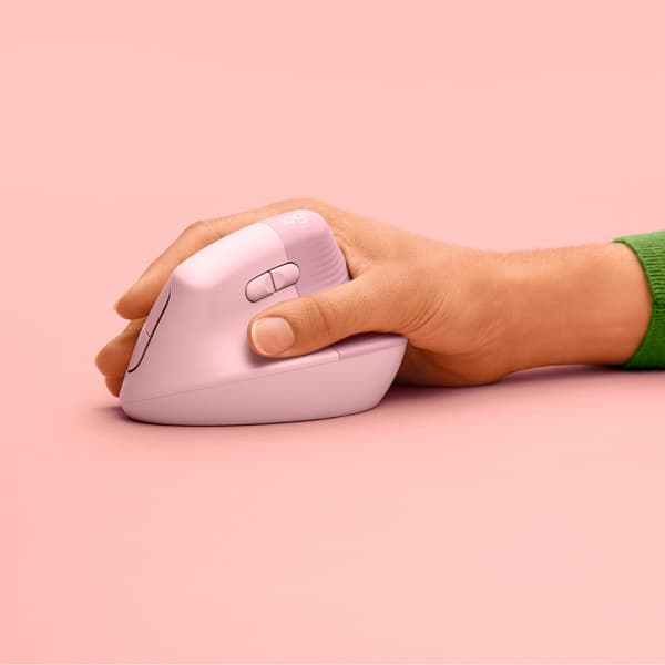 Logitech Lift datormöss högerhand Trådlös RF + Bluetooth Optisk 4000 DPI