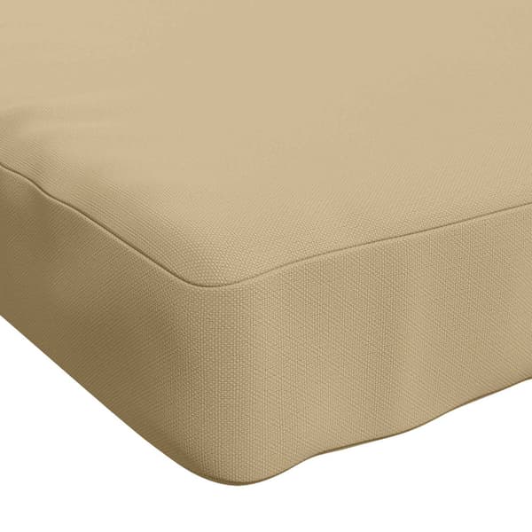 Bänk kudde SOEST 100% Polyester Beige 110 x 50 x 5 cm
