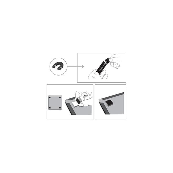 Whiteboard NOBO slimline 28x22cm