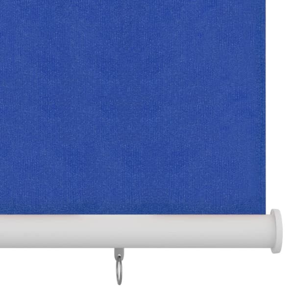 Rullgardin utomhus 60x140 cm blå HDPE